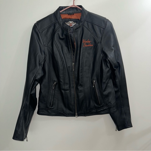 Harley Davidson Leather Jacket - Picture 2 of 4